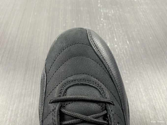 Kicktheory CT8013-071 Taxi Jordan 12 Air Black 0802